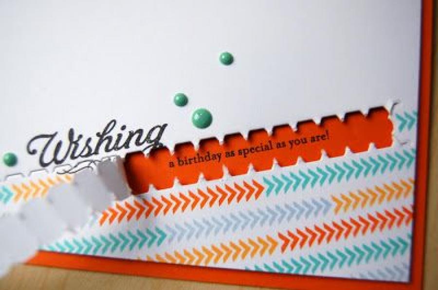 Papertrey Ink - Zipper Border Die
