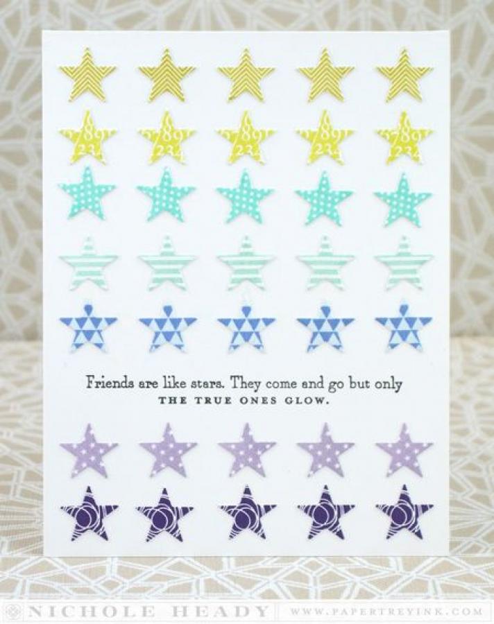 Papertrey Ink - Cover Plate: Stars Die