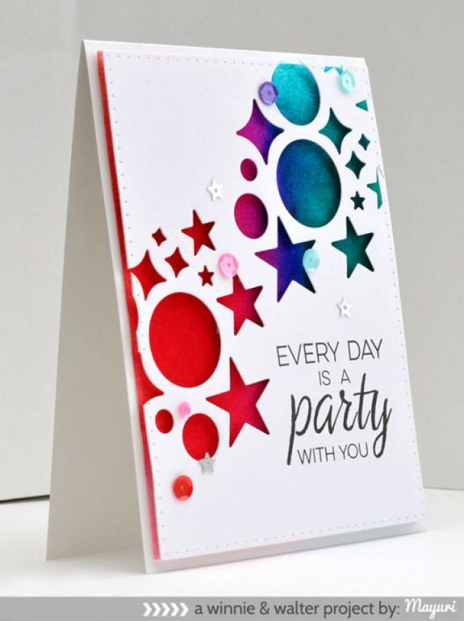 Papertrey Ink - Shaker Shapes: Star Die
