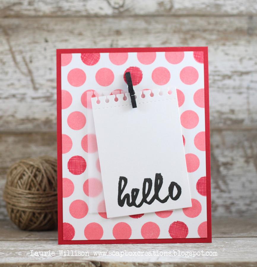 Papertrey Ink - Monthly Moments: Journal Card 8 Die