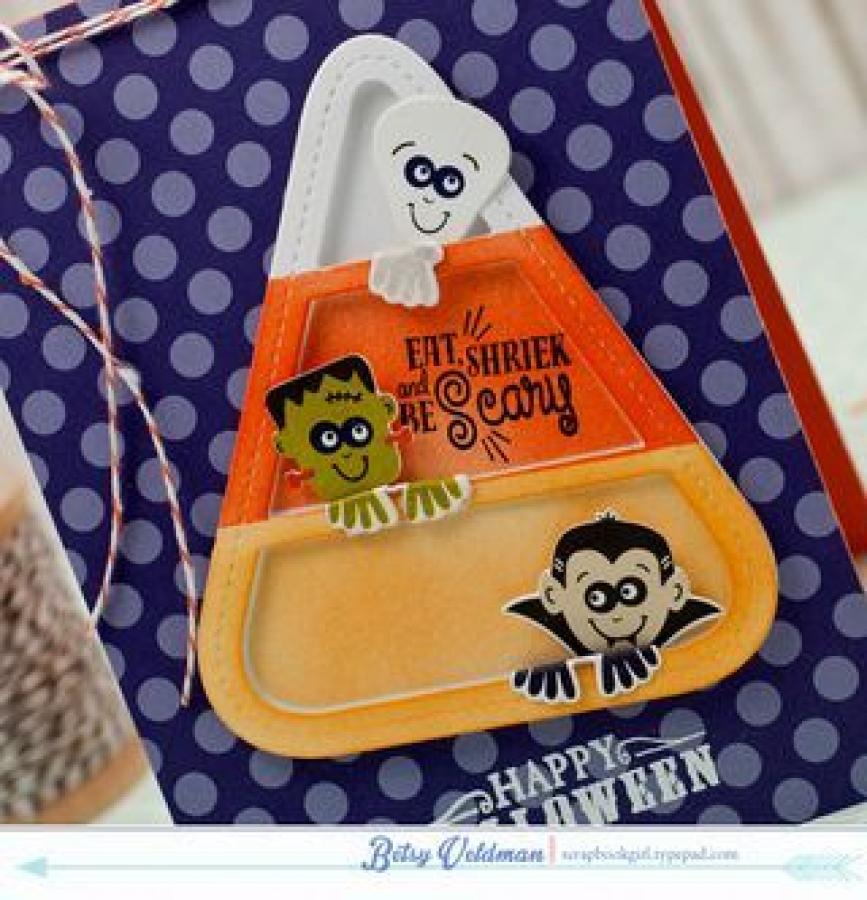 Papertrey Ink - Shaker Shapes: Candy Corn Die