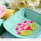 Papertrey Ink - Stitched Folk Flower Die