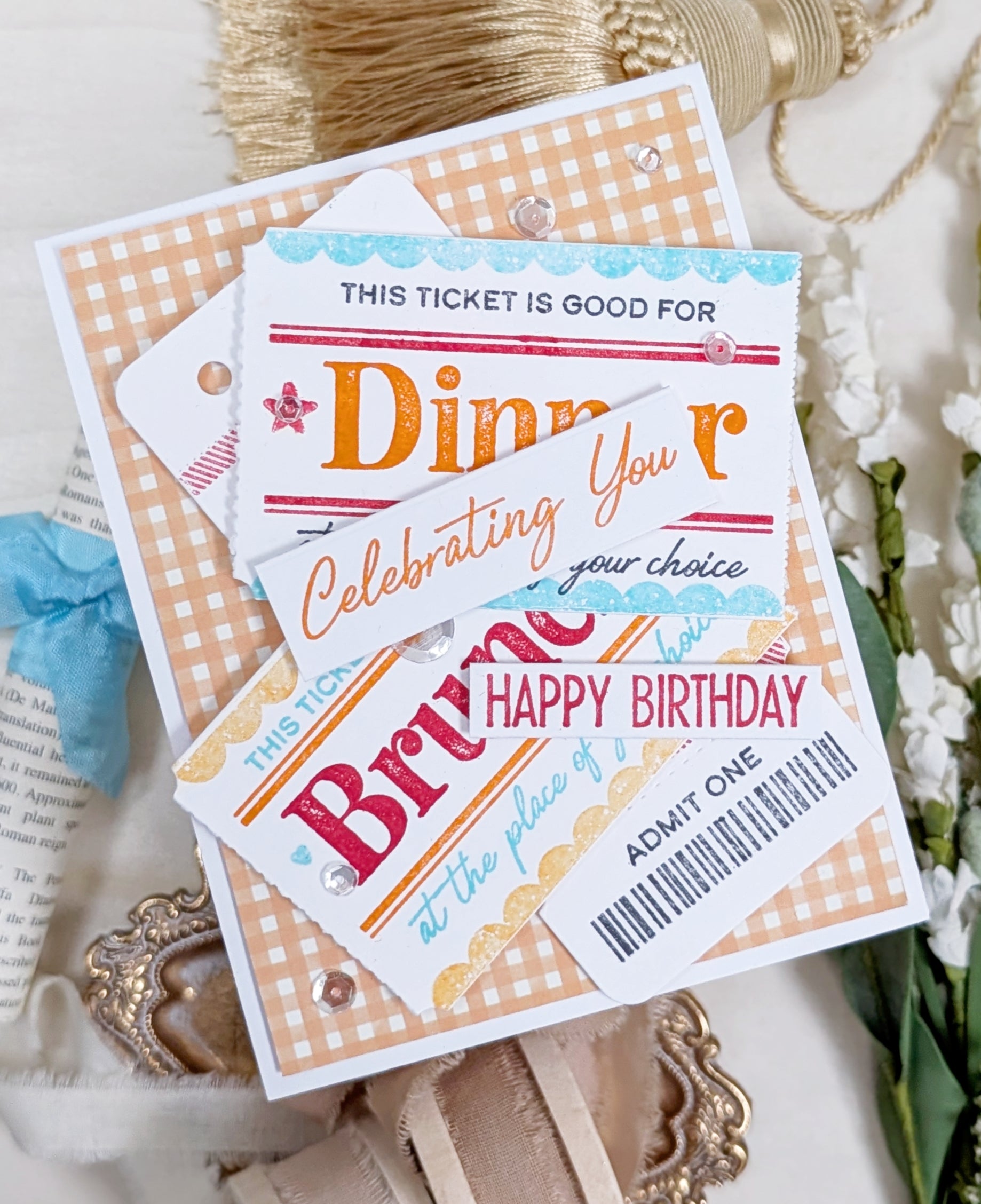 VIP Ticket Collection: Dining Stamp Set