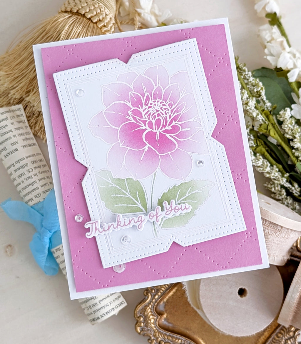 Framed In Flowers Die