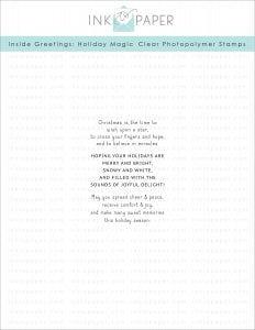 Inside Greetings: Holiday Magic Mini Stamp Set
