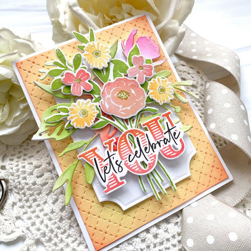 Birthday Bouquet Stamp Set