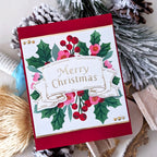 Merry Christmas Banner Stencil Collection (set of 7)