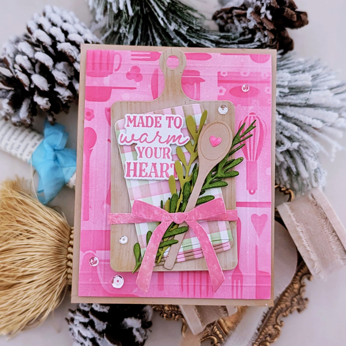 Made with Love Sentiments Stamp Set