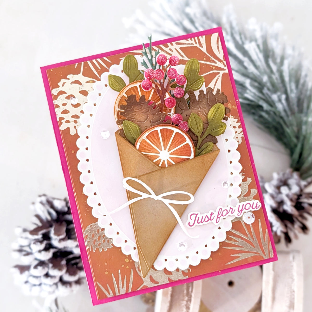 Into the Blooms: Holiday Bouquet Die