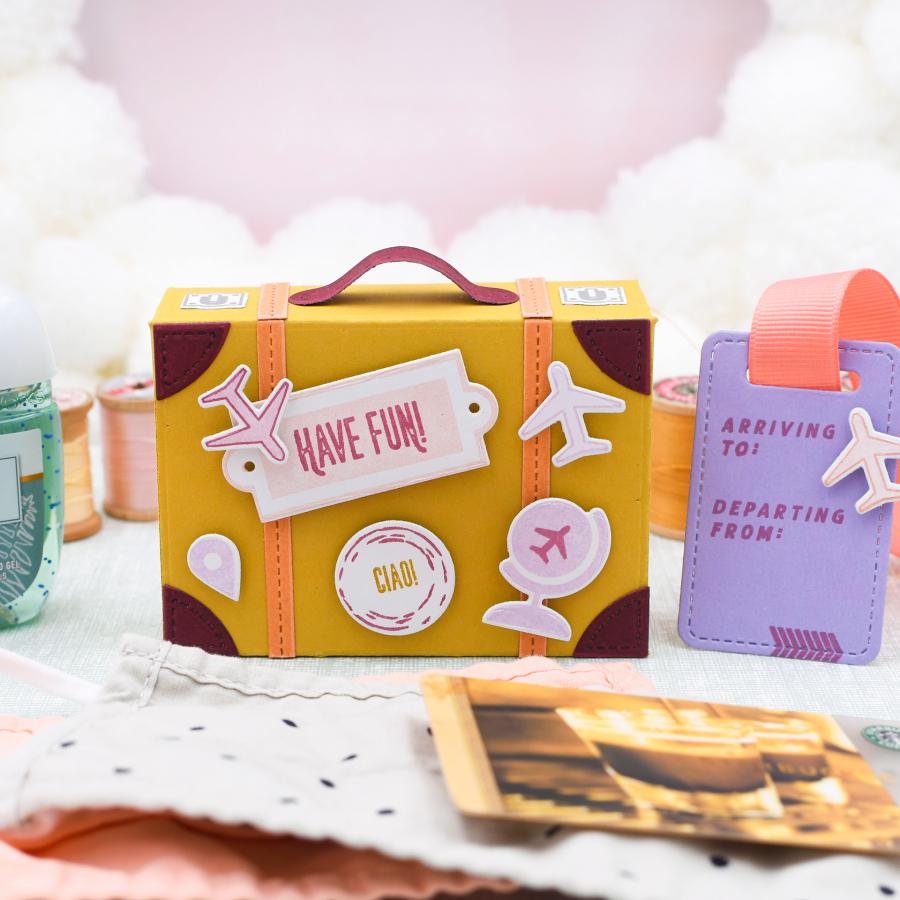 Vintage Travel Stamp Set