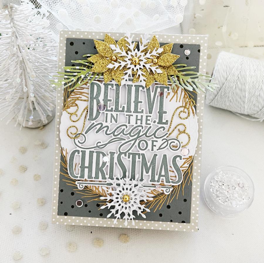 Grand Christmas Sentiments Stamp Set