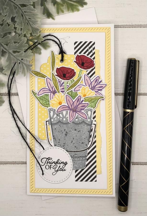 Vase Collection 6 Mini Stamp Set