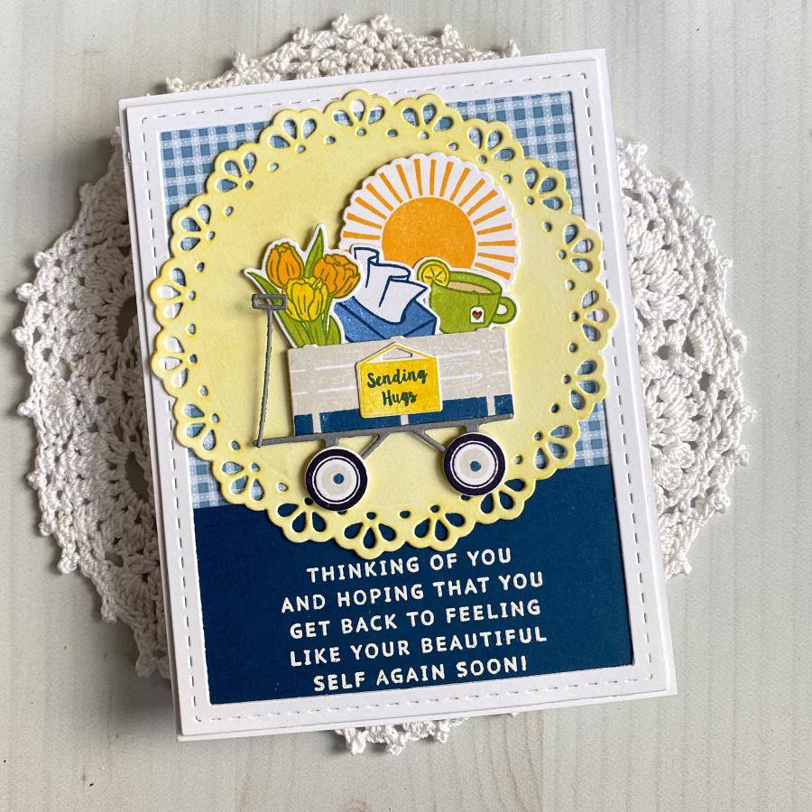 Inside Greetings: Thinking of You Mini Stamp Set