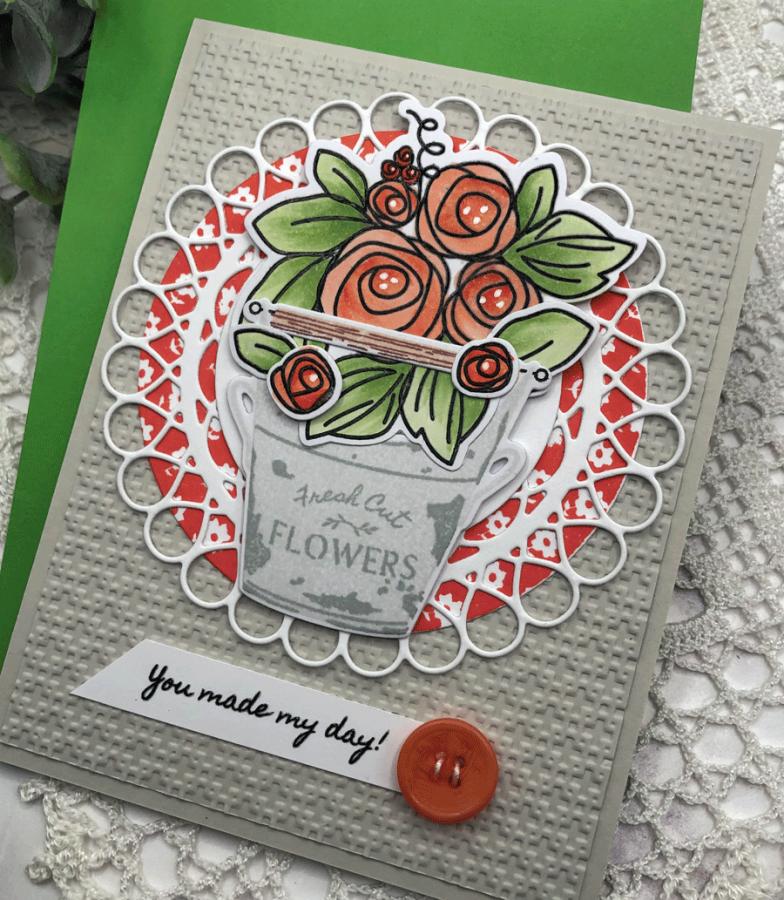 Thank You Florals Stamp Set