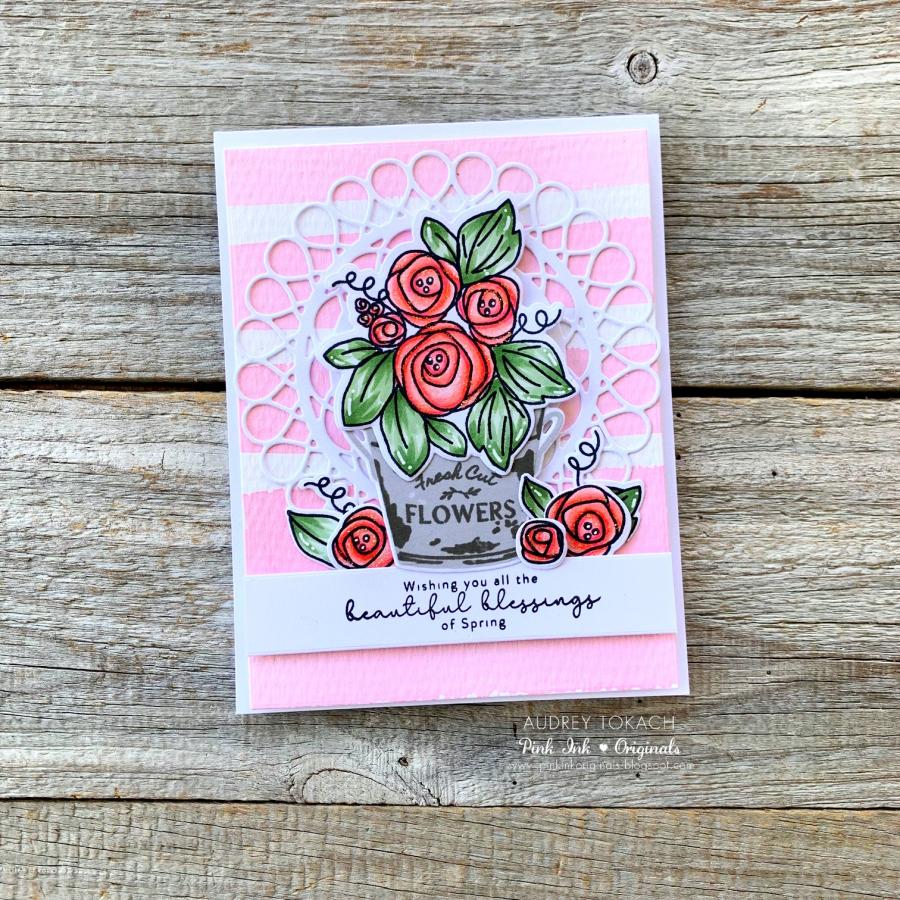 Vase Collection 7 Mini Stamp Set