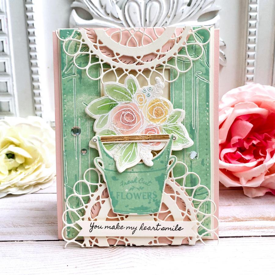 Vase Collection 7 Mini Stamp Set