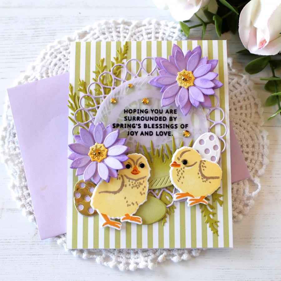 Inside Greetings: Spring Blessings Mini Stamp Set