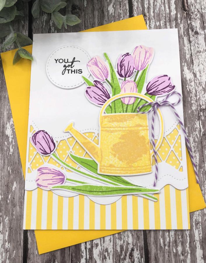 Vase Collection 8 Mini Stamp Set