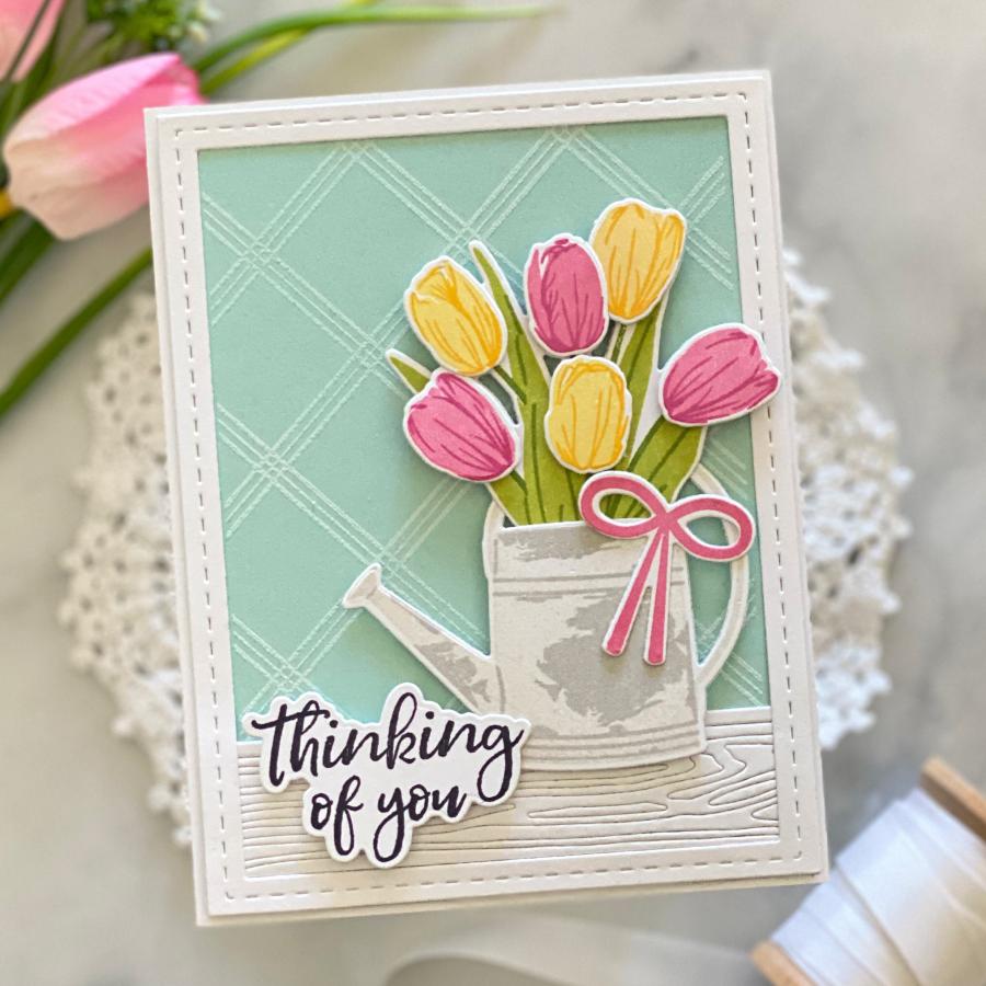 Vase Collection 8 Mini Stamp Set