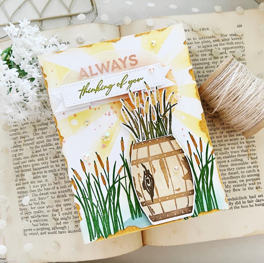 Captivating Cattails Stamp Set