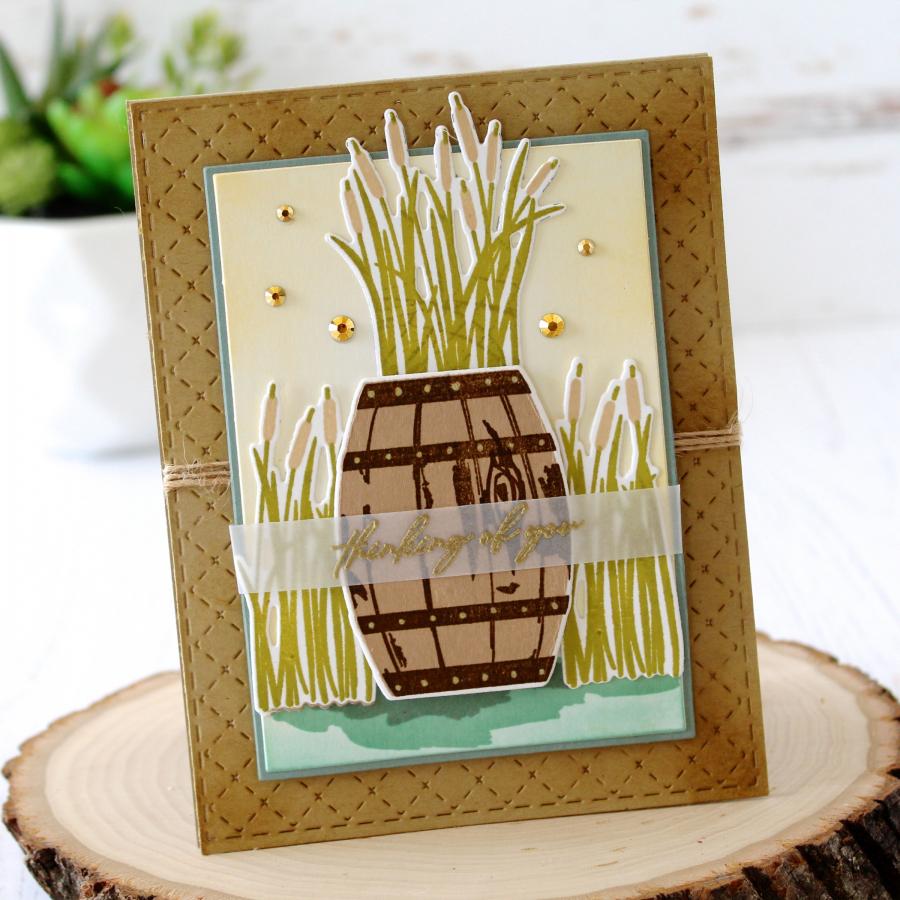 Vase Collection 9 Mini Stamp Set