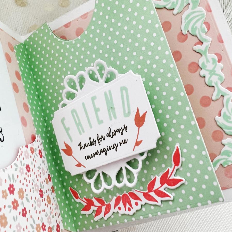 Go-To Gift Card Holder: Book Scrolls Stamp Set