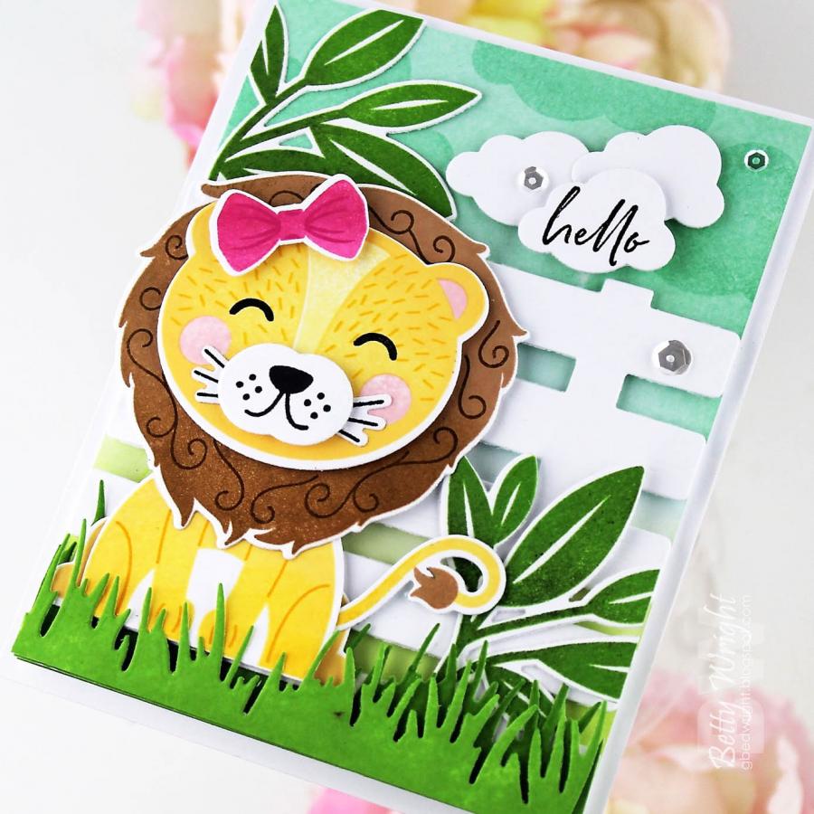 Build-A-Lion Stamp Set