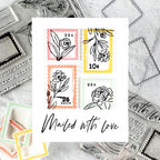 Vintage Postage Stamp Set