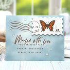 Vintage Postage Stamp Set