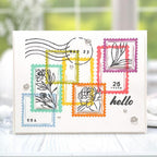 Vintage Postage Stamp Set