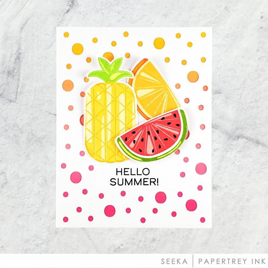 Floating By Sentiments Mini Stamp Set