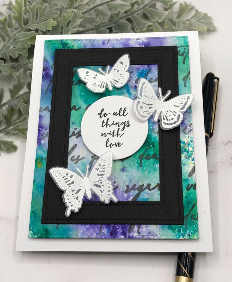 Graceful Butterflies Stamp Set