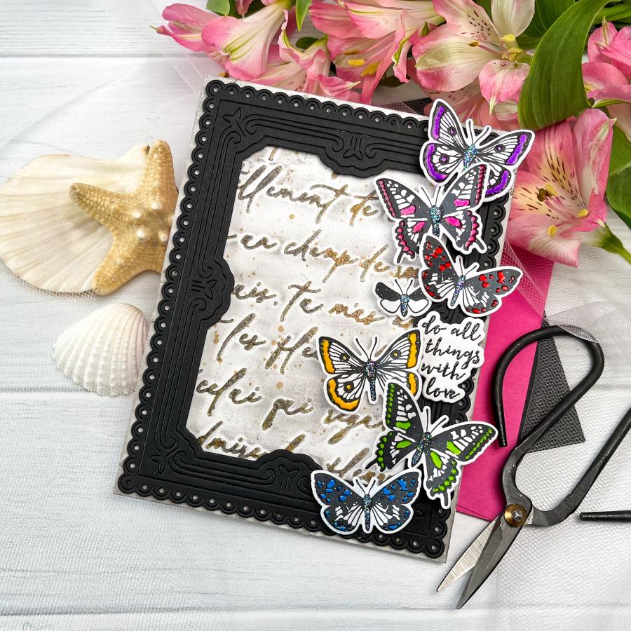 Graceful Butterflies Stamp Set
