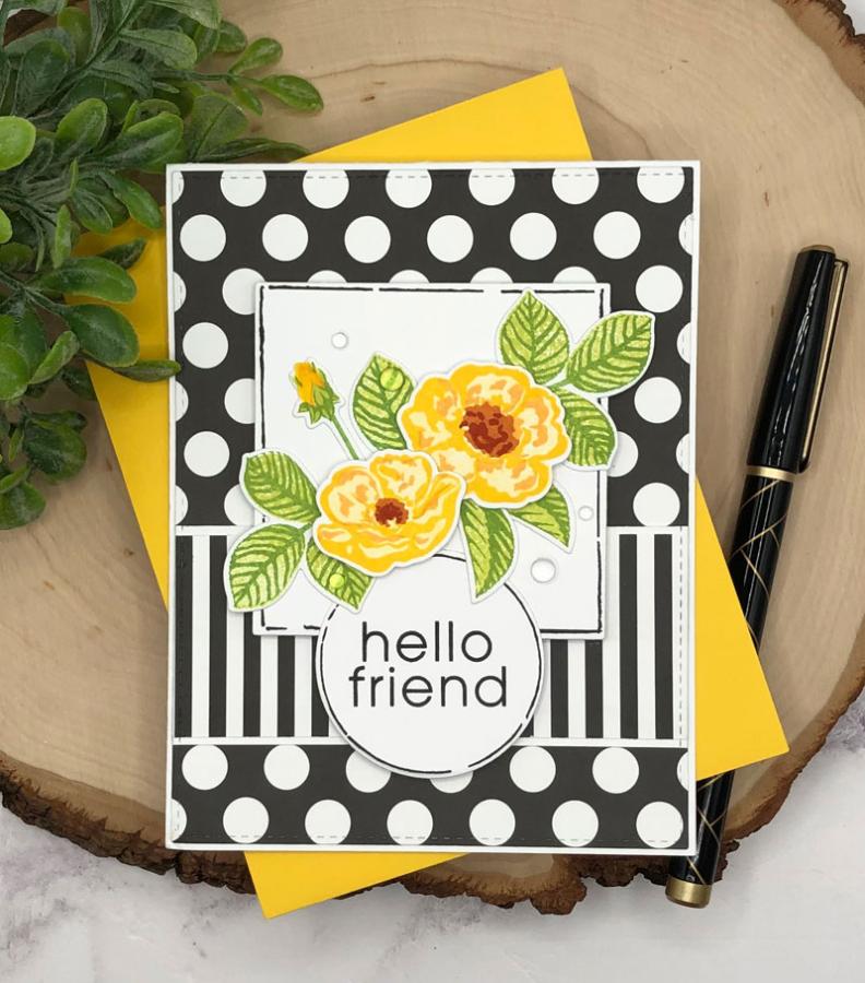 Vintage Blooms Stamp Set