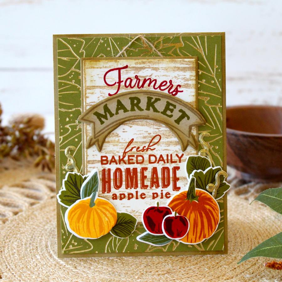 Fall Farmer's Market Stamp Set