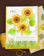 Larger than Life: Fall Sentiments Mini Stamp Set