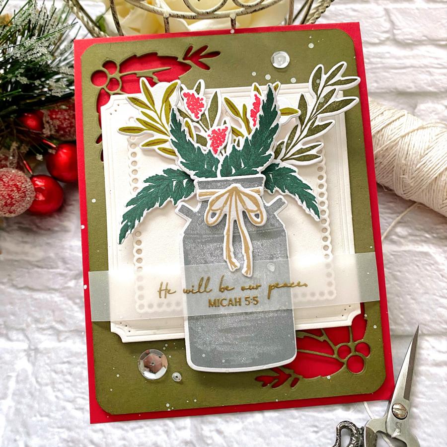 Just Sentiments: Peace Mini Stamp Set