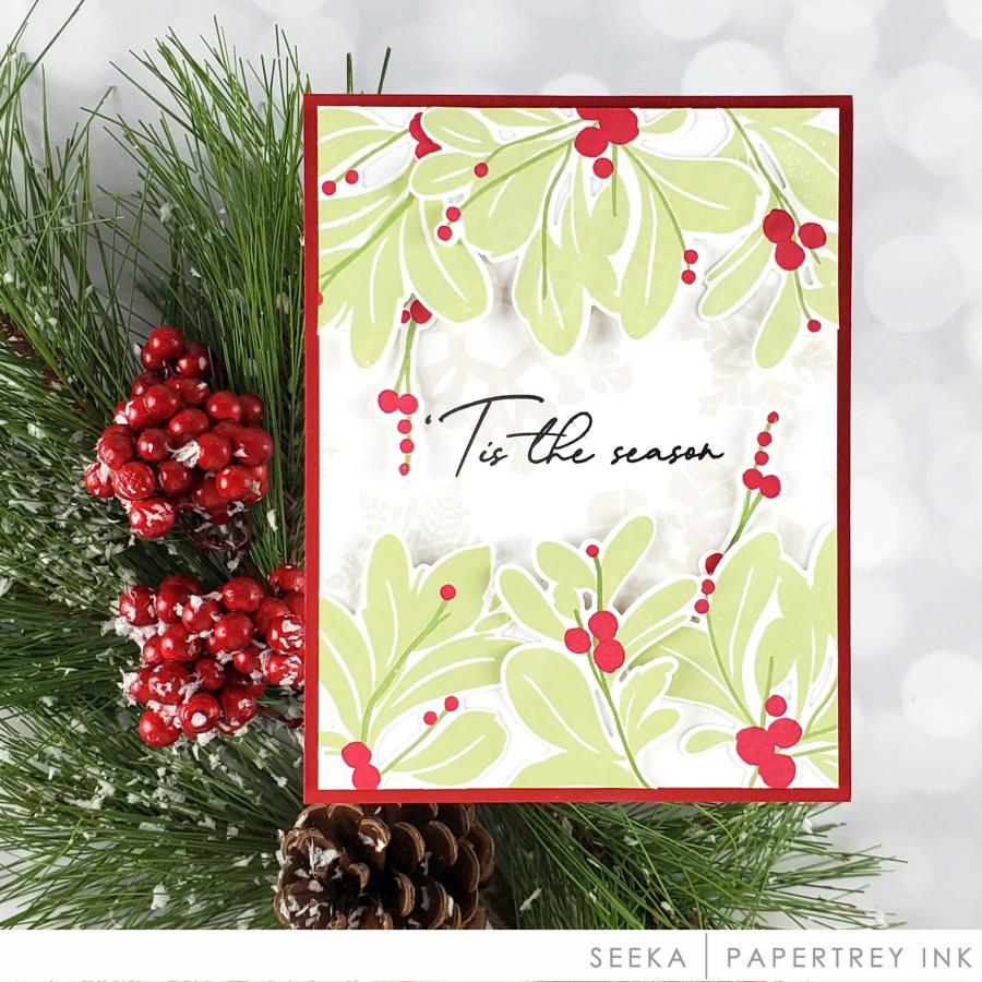 Very Berry Mistletoe Stamp Set