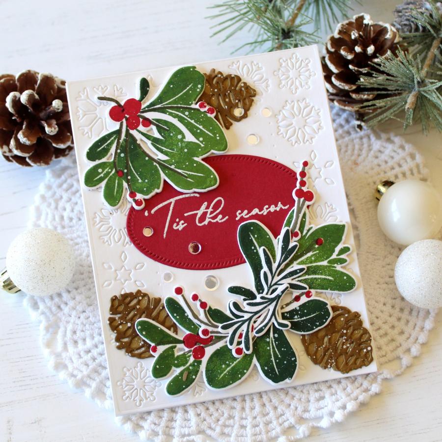 Very Berry Mistletoe Stamp Set