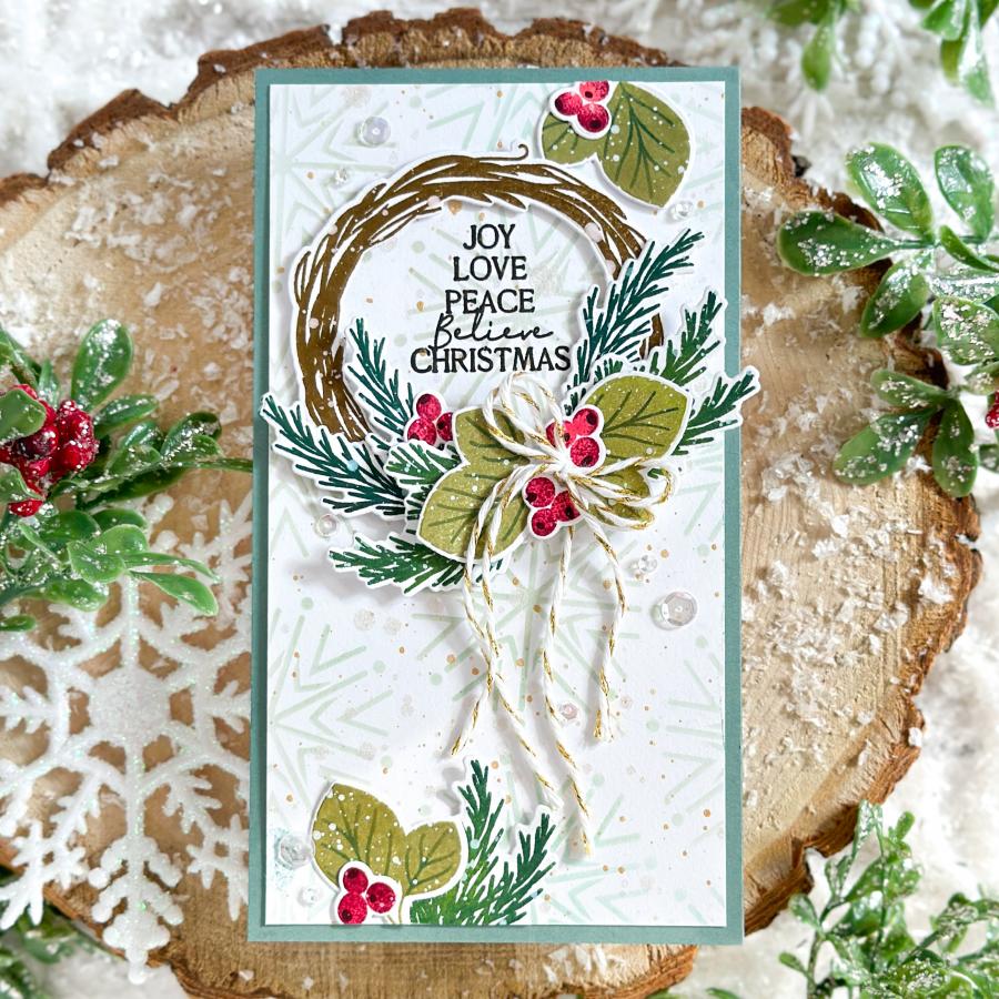 Just Sentiments: Believe Mini Stamp Set