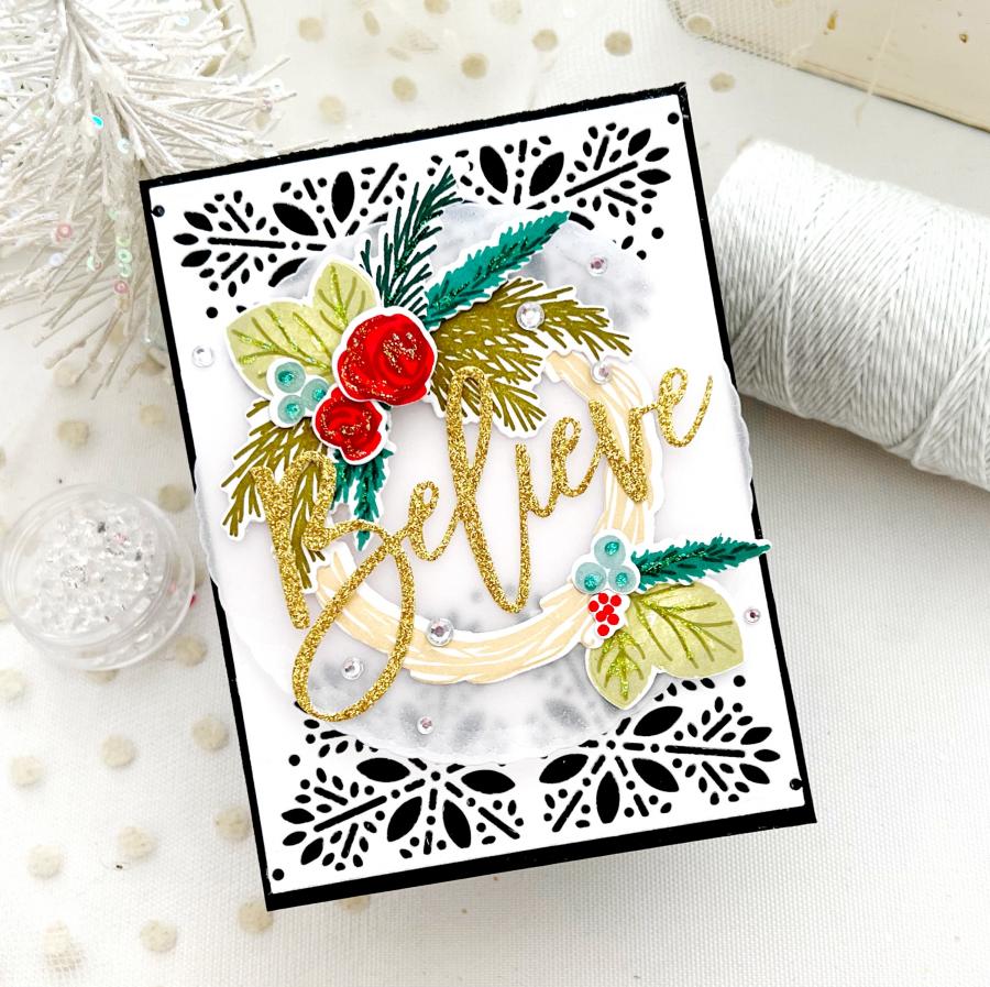 Wonderful Wreaths Stamp Set