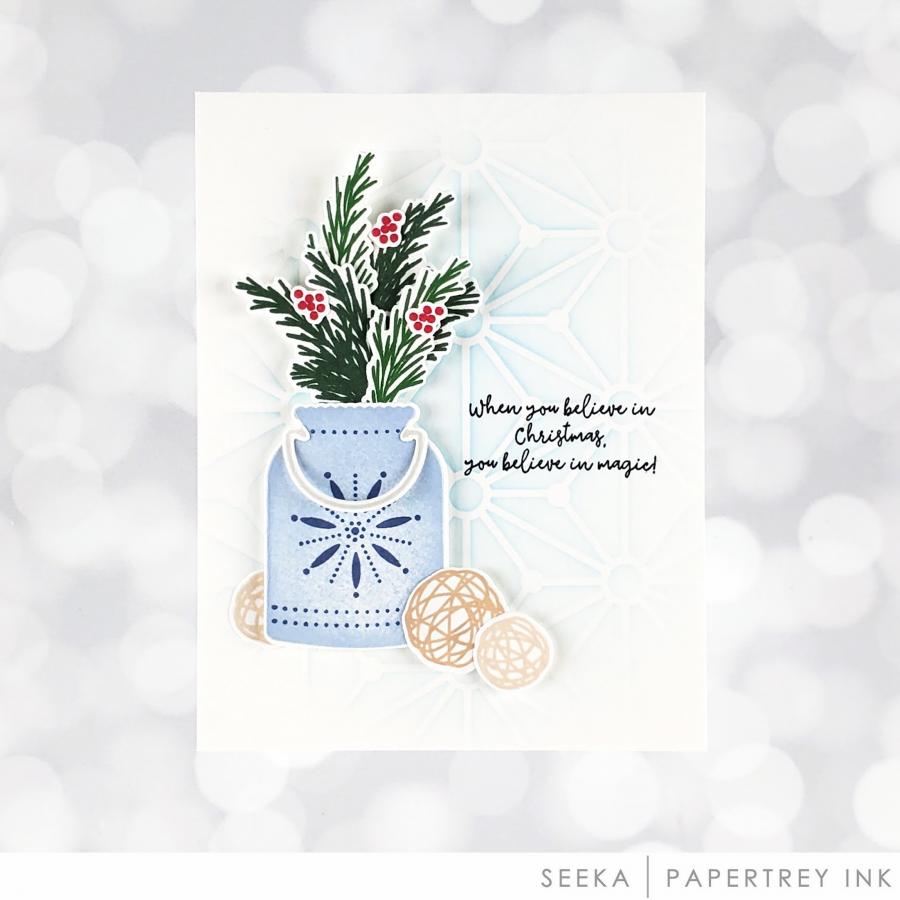 Vase Collection 13 Mini Stamp Set