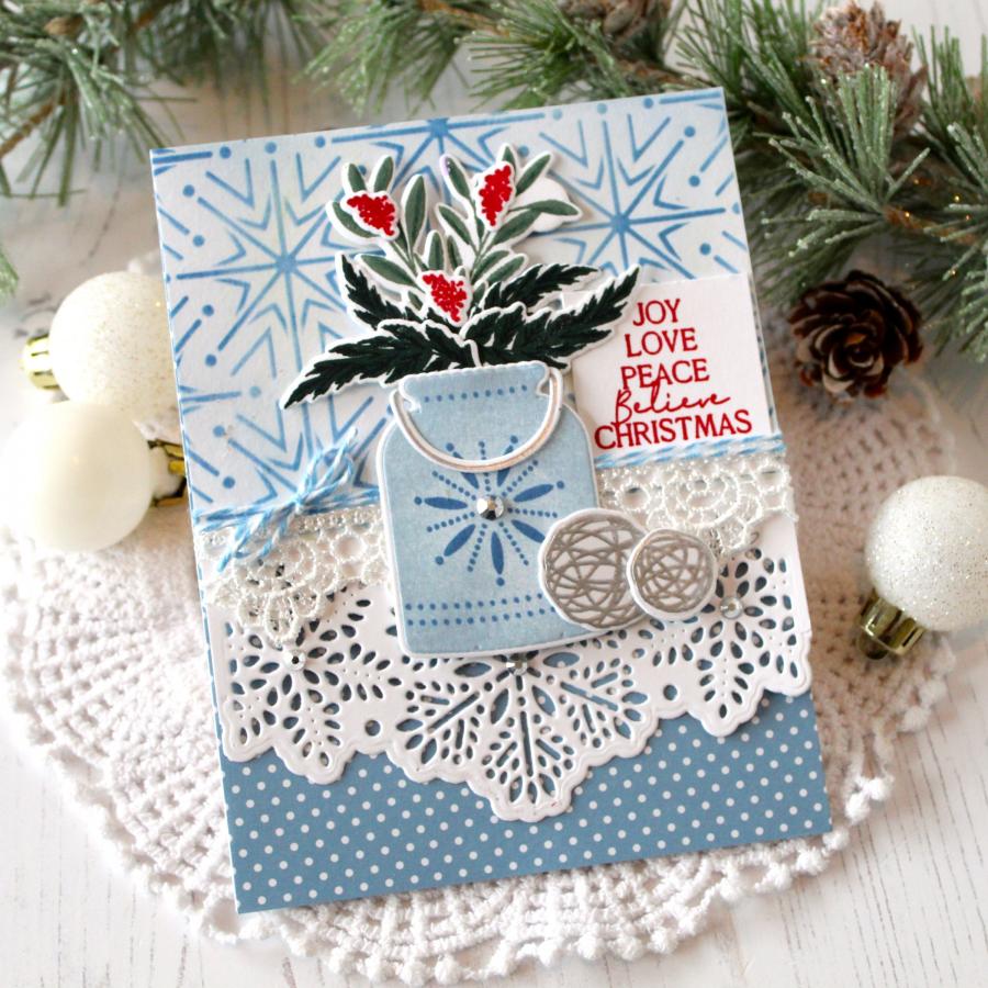 Vase Collection 13 Mini Stamp Set
