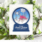 Winter Globes Sentiments Mini Stamp Set