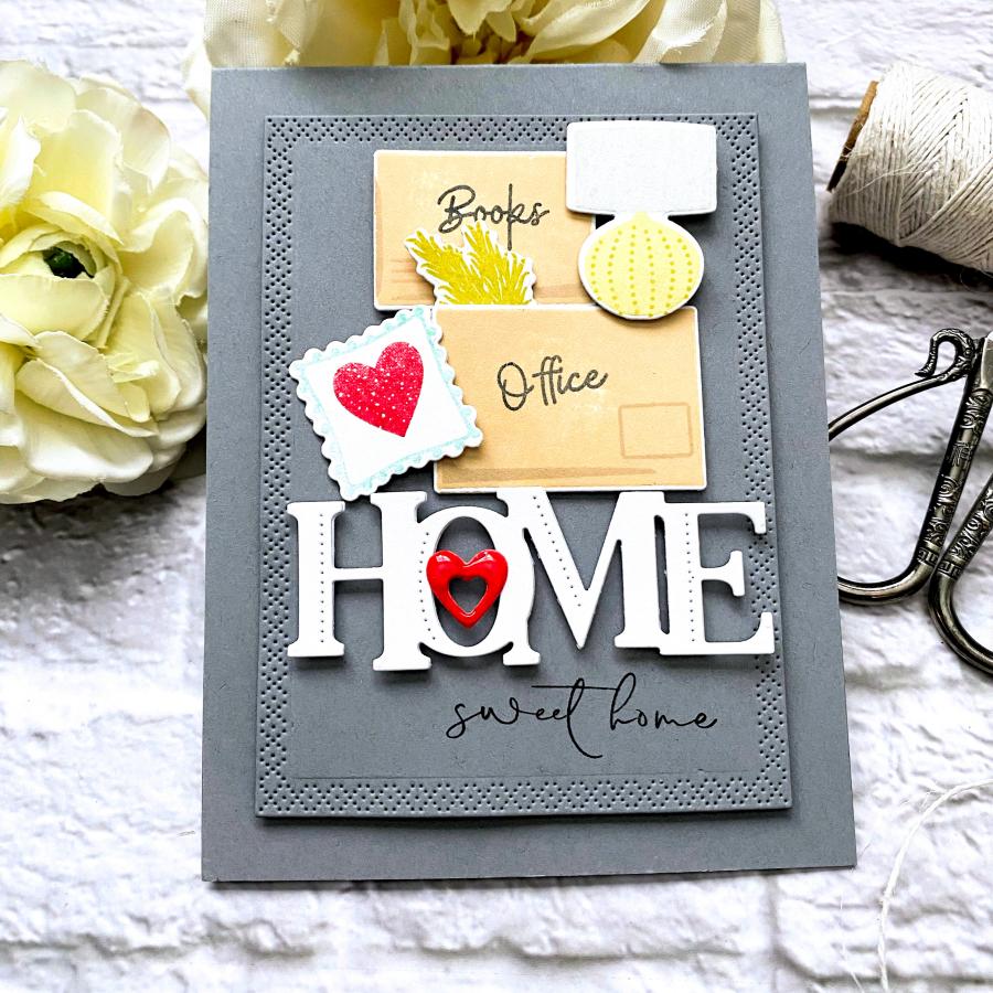 Larger than Life: Home Sentiments Mini Stamp Set