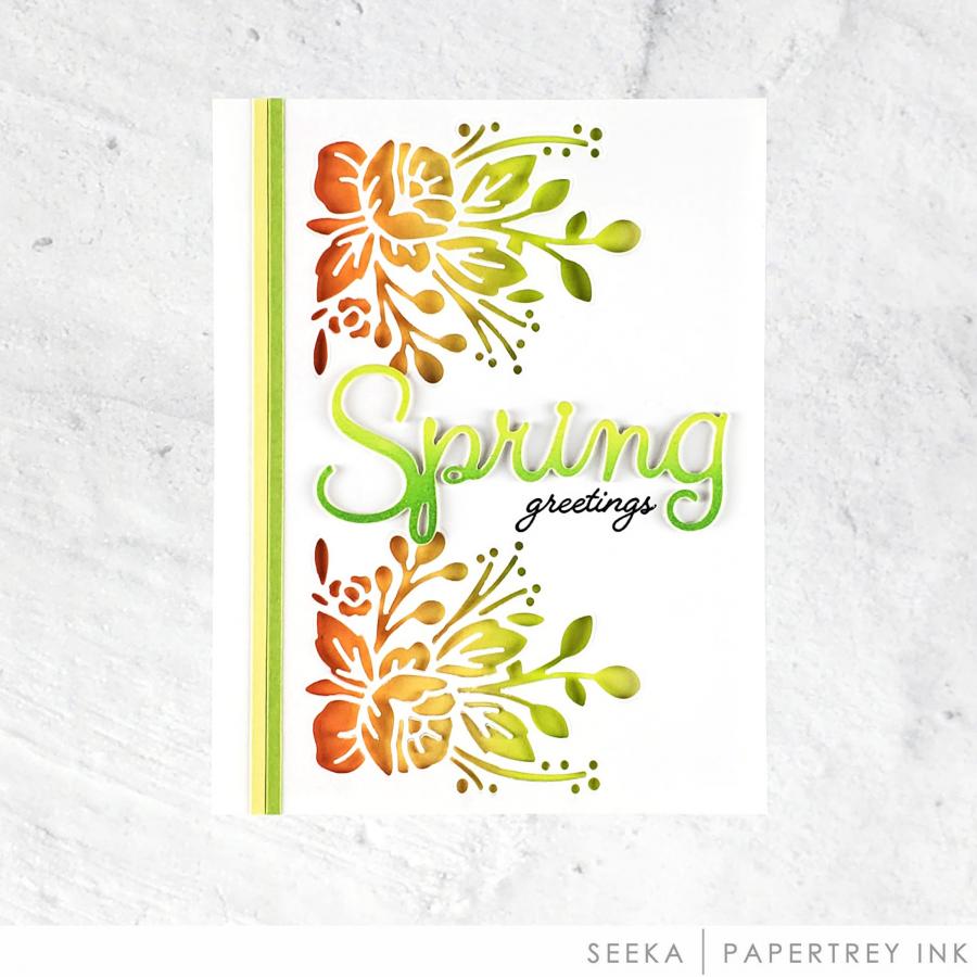 Larger than Life: Spring Sentiments Mini Stamp Set