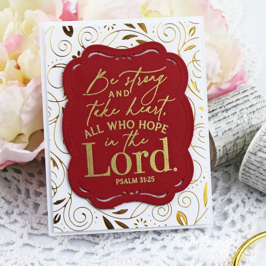 Psalm Reflections: February Mini Stamp Set