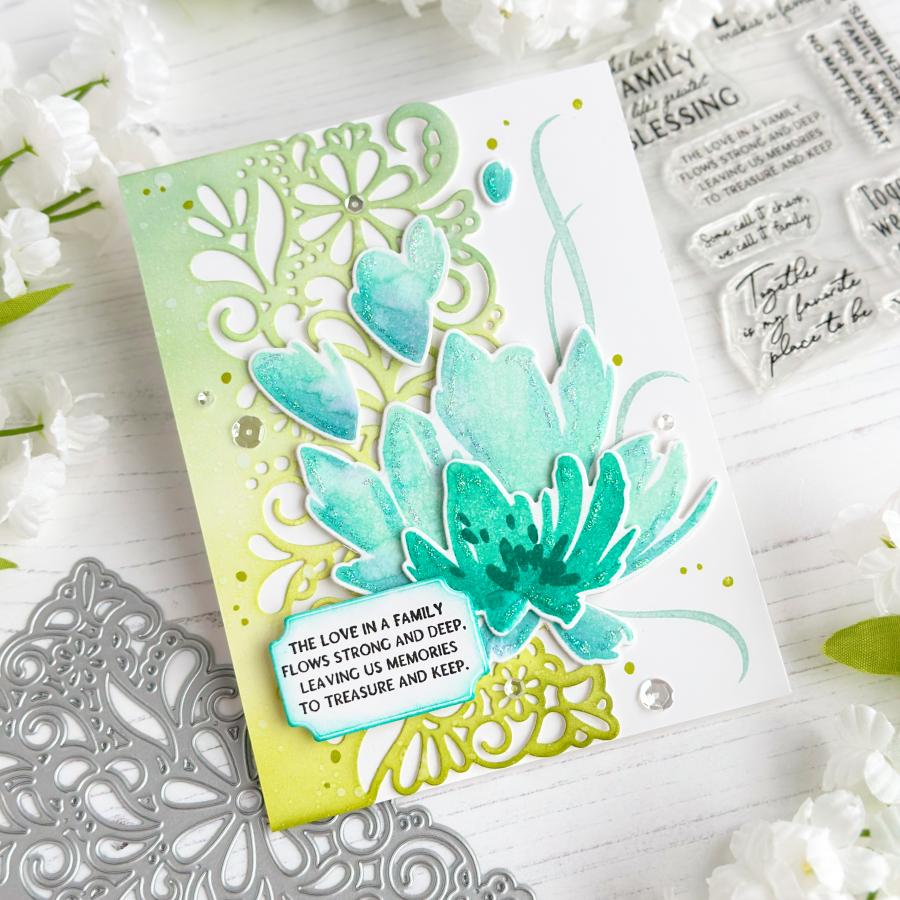 Just Sentiments: Family Mini Stamp Set