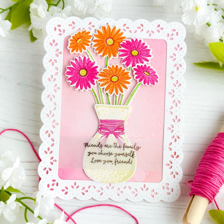 Vase Collection 16 Stamp Set