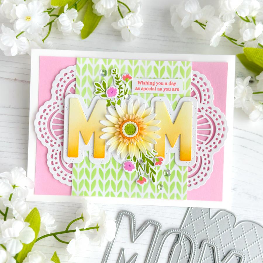 Larger than Life: Mom Sentiments Mini Stamp Set